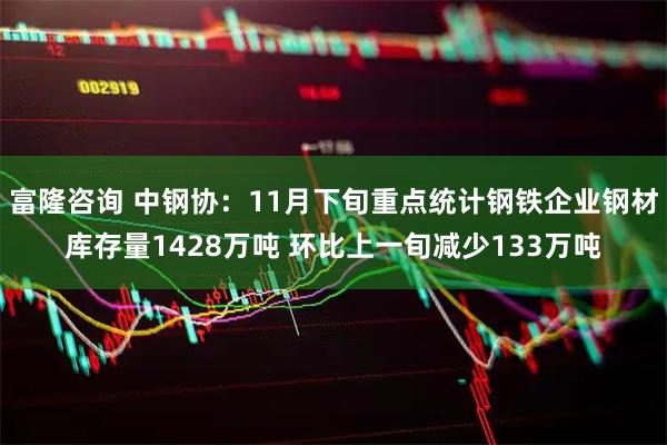 富隆咨询 中钢协：11月下旬重点统计钢铁企业钢材库存量1428万吨 环比上一旬减少133万吨